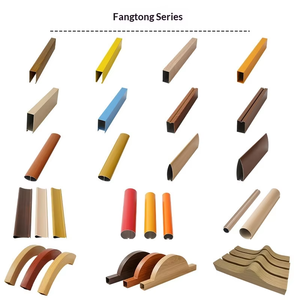 Profilo Decorativo in Lega di Alluminio Effetto Legno (Serie 1000) Personalizzabile, Tubo Quadrato per Soffitti, Divisori e Griglie Arcuate - Product Image 2