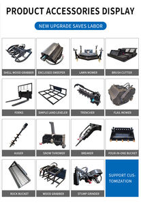 VOLNOS teleskopik kecil, pemuat teleskopik roda berat multifungsi dengan produsen <span class=keywords><strong>Pto</strong></span> - Product Image 3