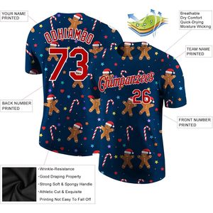 Maillots d'équipe de baseball personnalisés uniformes sportifs respirants avec nom et logo imprimés pour hommes femmes jeunes - Product Image 4