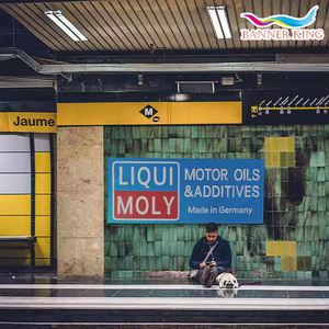 Bán Buôn Tùy Chỉnh In Kích Thước Lớn PVC Vinyl Lụa Di Động Quảng Cáo Ngoài Trời Lưới Vải Cho Bảo Hiểm Giáo Dục Tradeshow - Product Image 6