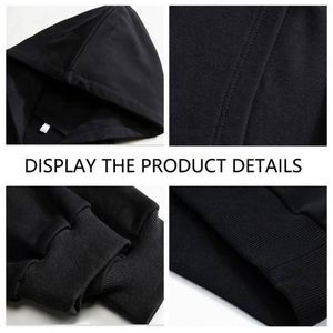 High Quality 100% Cotton Custom Printing Jogging Track Sweat Suit Unisex Men Jogger Sweatsuit Tracksuit Sweatpants Hoodie Set - Product Image 2