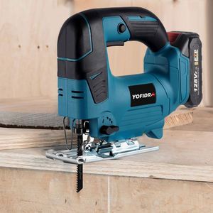 เลื่อย<span class=keywords><strong>จิ๊</strong></span><span class=keywords><strong>ก</strong></span><span class=keywords><strong>ซอ</strong></span><span class=keywords><strong>ว์</strong></span>ไฟฟ้า 20V พร้อมใบเลื่อย 1 ใบสำหรับแบตเตอรี่ <span class=keywords><strong>Makita</strong></span> 18V เลื่อยฉลุไร้สายสำหรับงานไม้เอน<span class=keywords><strong>ก</strong></span>ประสงค์ - Product Image 4