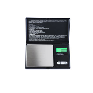 Balance électronique de poche grande capacité 1000g 0.1g pour la maison, la cuisine, le stockage alimentaire, les voyages, le <span class=keywords><strong>camping</strong></span> et les pesages en extérieur - Product Image 1