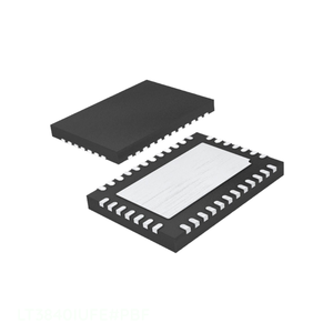 ไอซีจัดการพลังงานอิเล็กทรอนิกส์ (PMIC) รุ่น REG CTRLR BUCK 38QFN ตัวแทนจำหน่ายอย่างเป็นทางการ 38 WFQFN แบบมีพื้นผิวเปิด LT3840IUFE # พีบีเอฟ - Product Image 1