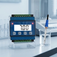 Capteur de pH haute température JIRS GP-400GT-PH pour traitement industriel de l'eau, électrolyte en gel sans recharge pour eaux usées