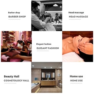 เก้าอี้สตูลสำหรับร้านทำผมแบบพกพาทันสมัยพร้อมคุณสมบัติการนวดแชมพูไทยแบบพิเศษสำหรับร้านเสริมสวยร้านสปา - Product Image 4