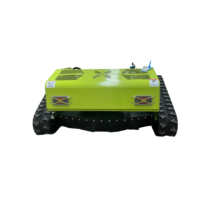 Desbrozadora Industrial Multifuncional de 4 Tiempos con Control Remoto, Autopropulsada, para Terrenos Complejos