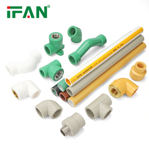 IFAN Hot Bán nhựa đường ống dẫn nước Vật liệu PPR Polypropylene nữ nam chủ đề TEE khuỷu tay Adapter PPR phụ kiện đường ống - Product Image 4