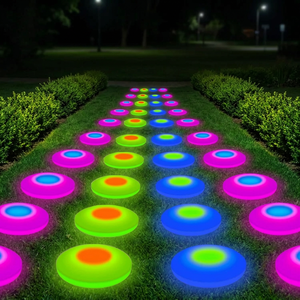 Piste de danse interactive LED sensible à la pression pour jeux actifs, salle de jeux de parc à thème, contrôle DMX512, 16 couleurs, IP65, pour boîte de nuit - Product Image 1