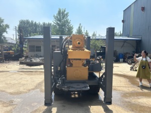 200m 180m thu thập thông tin thủy lực Giàn Khoan 55Kw 65kw động cơ giếng khoan nước Giàn Khoan để bán DTH Máy khoan không khí - Product Image 3