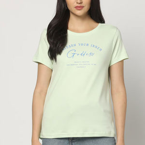 Camisetas de mujer al mejor precio, camisetas cortas de talla grande para mujer a precio mayorista, servicio OEM ODM rápido. - Product Image 4