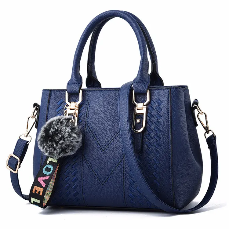 2021wholesale leather large popular brand ladies luxury crossbody women hand bags fashion handbag