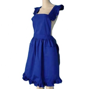 <span class=keywords><strong>Tablier</strong></span> <span class=keywords><strong>de</strong></span> demoiselle d'honneur princesse avec taille ajustable, en mélange coton/polyester écologique, plusieurs poches pour usage quotidien, travail, mariages - Product Image 4