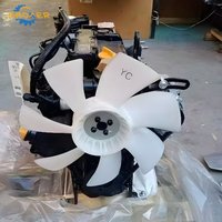 Conjunto de Motor para Excavadora 3TNV70 3TNV76 3TNV82A 3TNV88 3TNV88F para Reemplazo de Motor Diésel de Miniexcavadora Yanmar