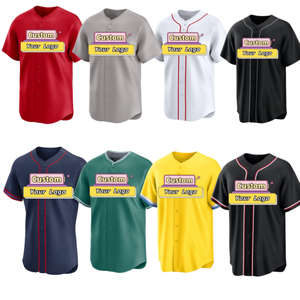 2026 Nieuwe Quick Light Custom Stitched Groothandel Sport Shirts Genaaid Baseball Jersey 100% Polyester Heren Dames Jeugd Peuter - Product Image 1