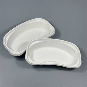 BonitoPak monouso modellato pasta di carta Vomit ciotola rene piatto vassoio per ospedale con il prezzo competitivo - Product Image 1