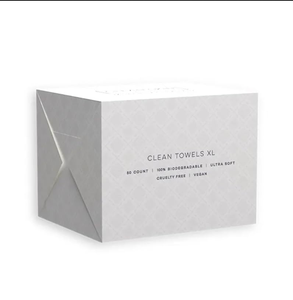 OEM Customization <b>Biodegradable</b> Disposable Solid Color Soft Facial Towels Large Nonwoven Dry Face Towels for Home Use Washcloths - Product Image 2