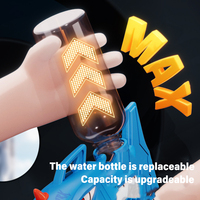 Tout nouveau jouet de pistolet à eau électrique Shark Mini pour enfants pistolet à eau automatique en plastique écologique