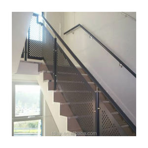 Préfabriqué intérieur en fer forgé rampe d'escalier en métal pour utilisation en toute sécurité - Product Image 1