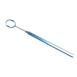 <span class=keywords><strong>Hofman</strong></span>-<span class=keywords><strong>Thornton</strong></span> Anillo de fijación Cabeza giratoria Gancho oftálmico Instrumento quirúrgico ocular - Product Image 5