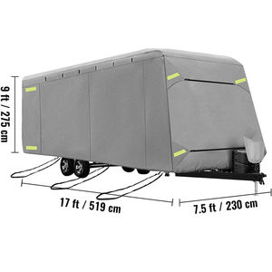 Funda Protectora para Remolque de <span class=keywords><strong>Viaje</strong></span> y Autocaravana de Primera Calidad, Resistente <span class=keywords><strong>al</strong></span> Agua, Anti UV, No Tejida - Product Image 2
