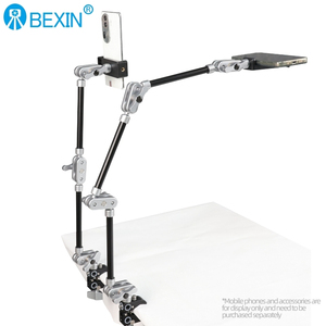 Le bras magique de réglage universel en aluminium BEXIN convient à la photographie aérienne de bureau <span class=keywords><strong>et</strong></span> au support de diffusion en direct de l'<span class=keywords><strong>appareil</strong></span> <span class=keywords><strong>photo</strong></span> - Product Image 4