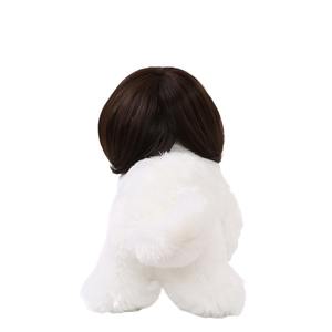 Peluca de Gato o Perro con Corte Recto, Accesorio para Mascotas de Uso General para Halloween, Suministros de Poliéster para Verano/Invierno - Product Image 3