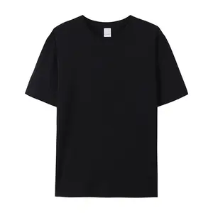 卸売メンズTシャツ綿100% Tシャツ180GSMカスタムロゴプロモーションTシャツ