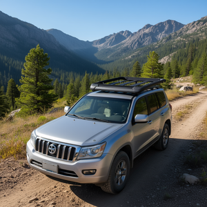 Portaequipajes Universal para Techo de Auto, 48 x 40 x 5.6 Pulgadas, Soporte de Acero para Equipaje, Modelo D0100XU6ZNU - Product Image 2