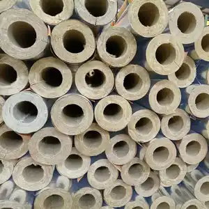 Free Sample Fast Delivery Rock Wool Pipe Insulation Fireproof Rock Wool Pipe