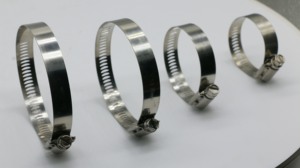 Fascetta stringitubo da 3/8\" a 5/8\" in acciaio inossidabile per autoveicoli, tubi e intercooler, fascetta a vite senza fine regolabile - Product Image 6