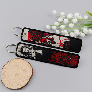1 Pezzo Portachiavi Ricamato con Motivi <span class=keywords><strong>TV</strong></span>, per Uomo e Donna, per Moto, Accessori e Regali - Product Image 3