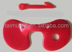 Gafas de pollo rojo de alta calidad Anti-lesión Pollo Peeper y aves de corral Gafas Looper no atadas - Product Image 5