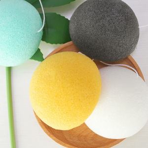 Éponge <span class=keywords><strong>de</strong></span> Konjac Biologique Personnalisable avec Logo, Lavable, Nettoyage du Visage, Entièrement Naturelle, Vente en Gros - Product Image 2