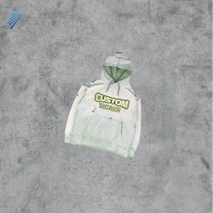 Sudadera con Capucha Vintage para Hombre, Estilo Urbano, con Letras Bordadas, Parches Desgastados, Personalizada para Invierno - Product Image 1