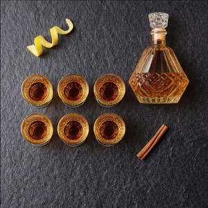 Ensemble de luxe 7 pièces : Carafe et verres à whisky, verrerie haut de gamme sans plomb pour spiritueux, idéal pour les fêtes et les cadeaux - Product Image 4