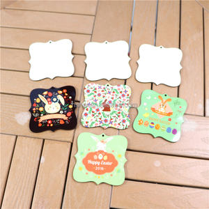 MDFSUB Ornements de Noël en bois de qualité supérieure personnalisés en MDF vierge pour l'impression par sublimation Décoration de Noël écologique et durable - Product Image 2