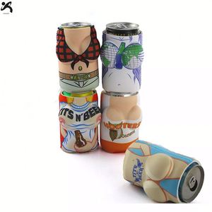New Design Custom Made Sublimated Single Style Insulated <b>Drink</b> Beer <b>Cooler</b> Printed 3D Can <b>Cooler</b> Sleeve - Product Image 2