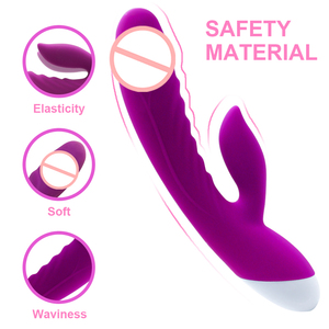 Hochwertiger Klitoris-G-Punkt-Stimulator mit Stoßfunktion, Rabbit-Vibrator für Erwachsene, Sexspielzeug für Frauen - Product Image 6