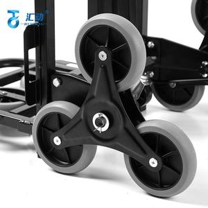 Draagbaar Huis Zes Wielen Klimwagen Auto Lading Koning Supermarkten Winkelwagen Bagage Koerier <span class=keywords><strong>Trolley</strong></span> Opvouwbare Trekkende Vrachtwagens - Product Image 4
