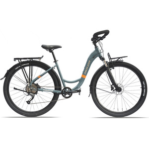 Vélo de montagne Hulda Traveler 29 pouces en alliage d'aluminium avec frein à huile et 9 vitesses pour adultes unisexes - Product Image 1