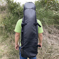 Sac à dos de plongée et de friluksing étanche en PVC 500D grande capacité avec logo personnalisé pour ailerons longs