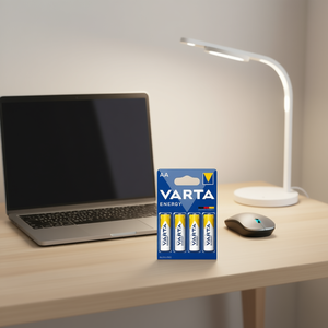 Piles alcalines Varta Energy AA 1,5 V Fabriquées en Allemagne - Product Image 3