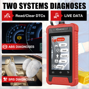X431 cre202 bán buôn hành khách xe công cụ Chẩn đoán ABS/SRS + 2 xe lỗi mã đọc thẻ thương mại nước ngoài - Product Image 2