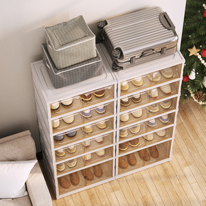 Scatole Portascarpe in Plastica Pieghevoli di Alta Precisione, Design Allargato e Ingrandito, per il Mercato Europeo e Americano, Origine Cina - Product Image 4