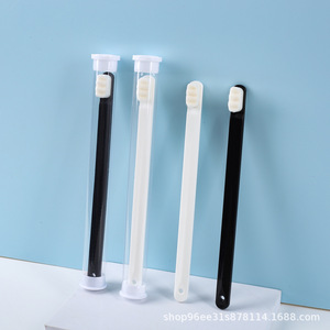 Pet Toothbrush For Dogs Pigs Alpacas Soft Bristles White And Black PPPBT Material - Product Image 3