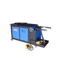Machine électrique de fabrication d'embouts de conduits, puissance 3 kW, épaisseur de tôle 0,5-1,2 mm, facile à utiliser, vente directe Preda