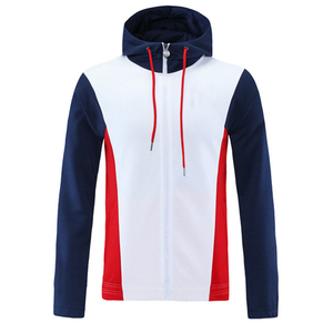 Ropa Deportiva <span class=keywords><strong>de</strong></span> Otoño Invierno para Hombre, <span class=keywords><strong>de</strong></span> Secado Rápido, con Capucha y Cremallera, <span class=keywords><strong>de</strong></span> Peso Medio, en Jersey <span class=keywords><strong>de</strong></span> Spandex/Poliéster, Personalizable, Venta al Por Mayor <span class=keywords><strong>de</strong></span> Fábrica - Product Image 3