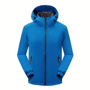 Chaqueta de Invierno para Hombre, Talla Grande, Diseño Plus Size, Chaqueta Softshell de Poliéster, Impermeable, Transpirable, con Cierre de Cremallera, Venta al Por Mayor - Product Image 4