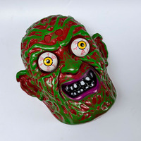 Dernier modèle Masques de terreur d'Halloween Bouncing Spring Eyes Freakish Clown Cosplay Hell Messenger Scary Face Cover Holiday Supplies